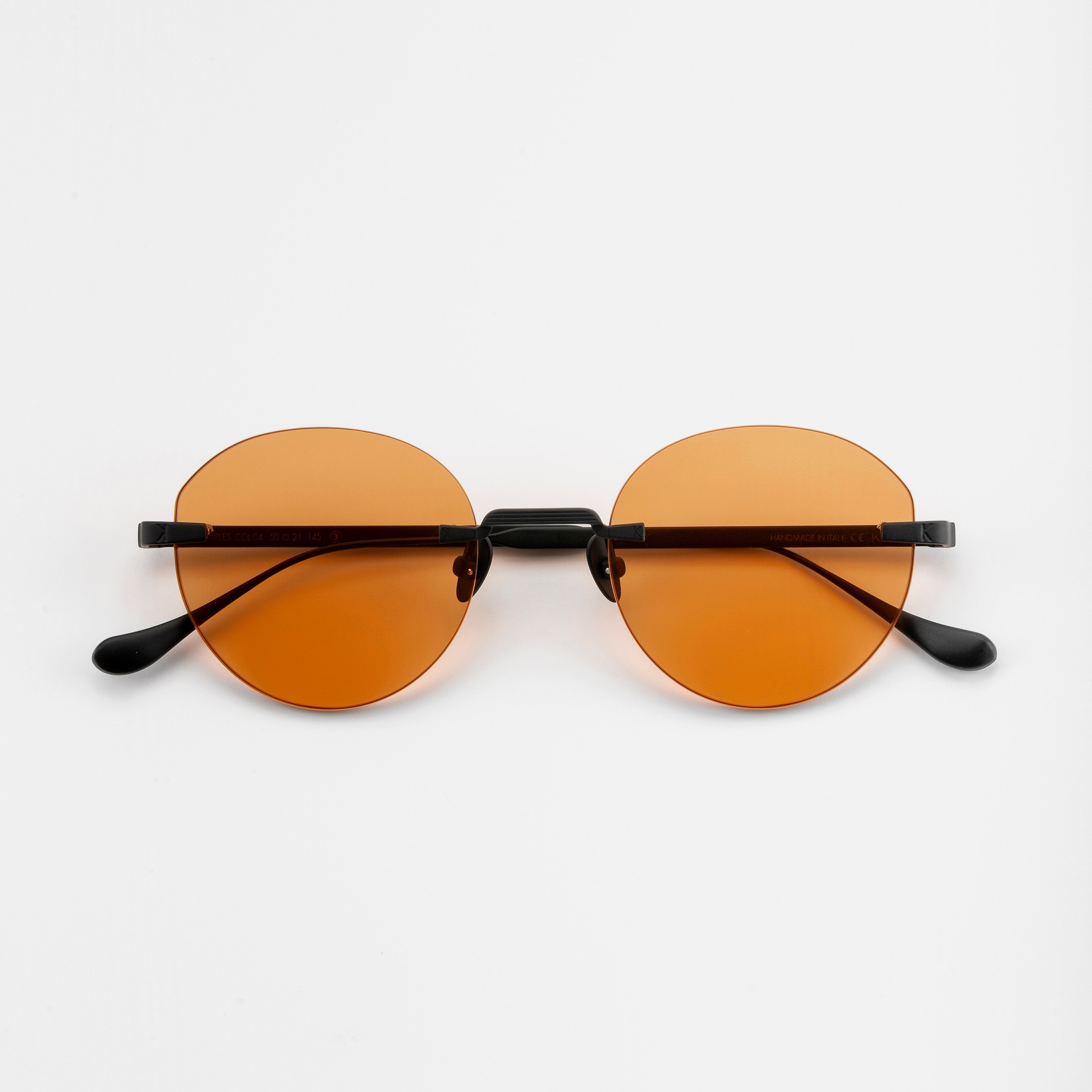 Kyme | Charles - Celeste / Trasparente / Rosa / Giallo arancione / Grigio