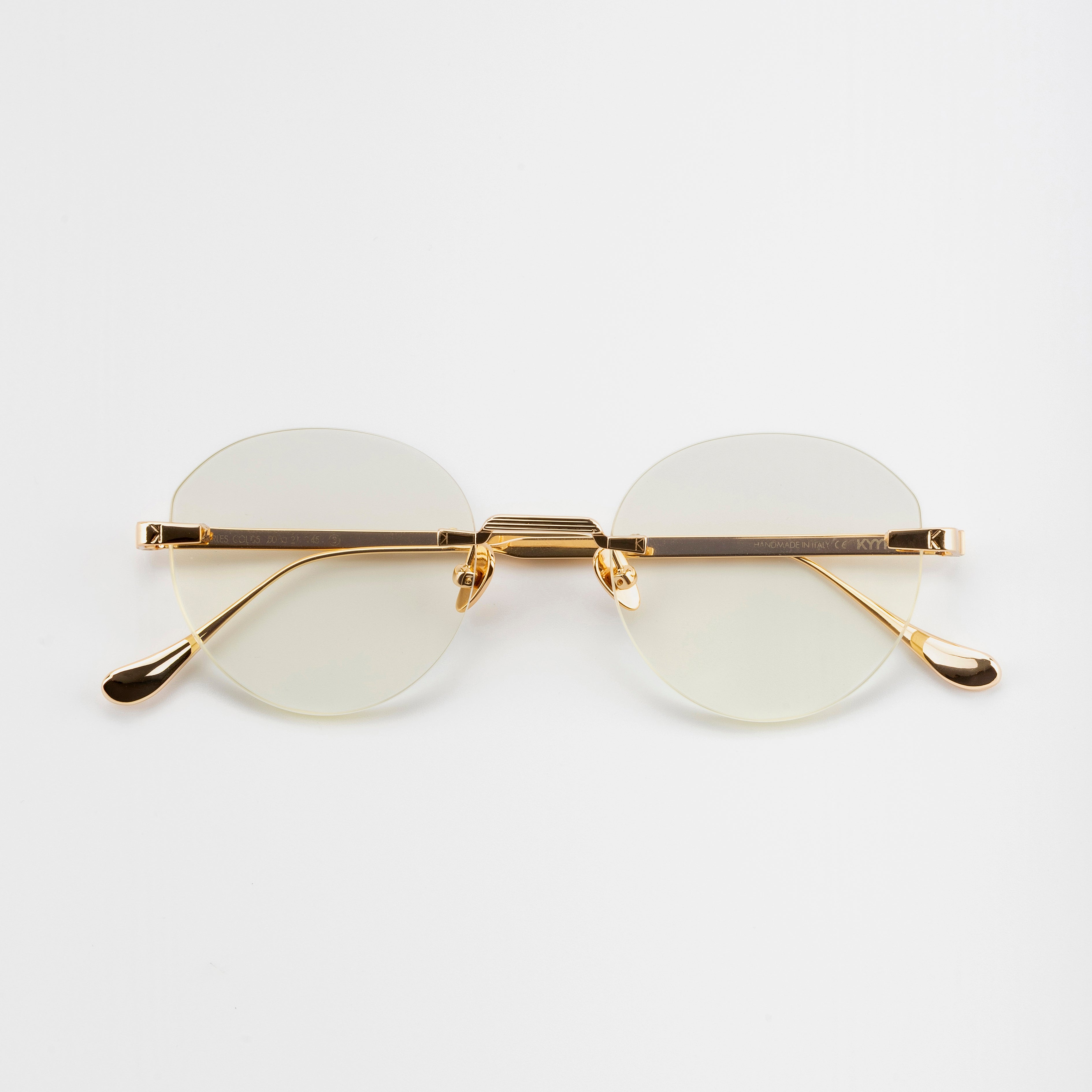 Kyme | Charles - Celeste / Trasparente / Rosa / Giallo arancione / Grigio