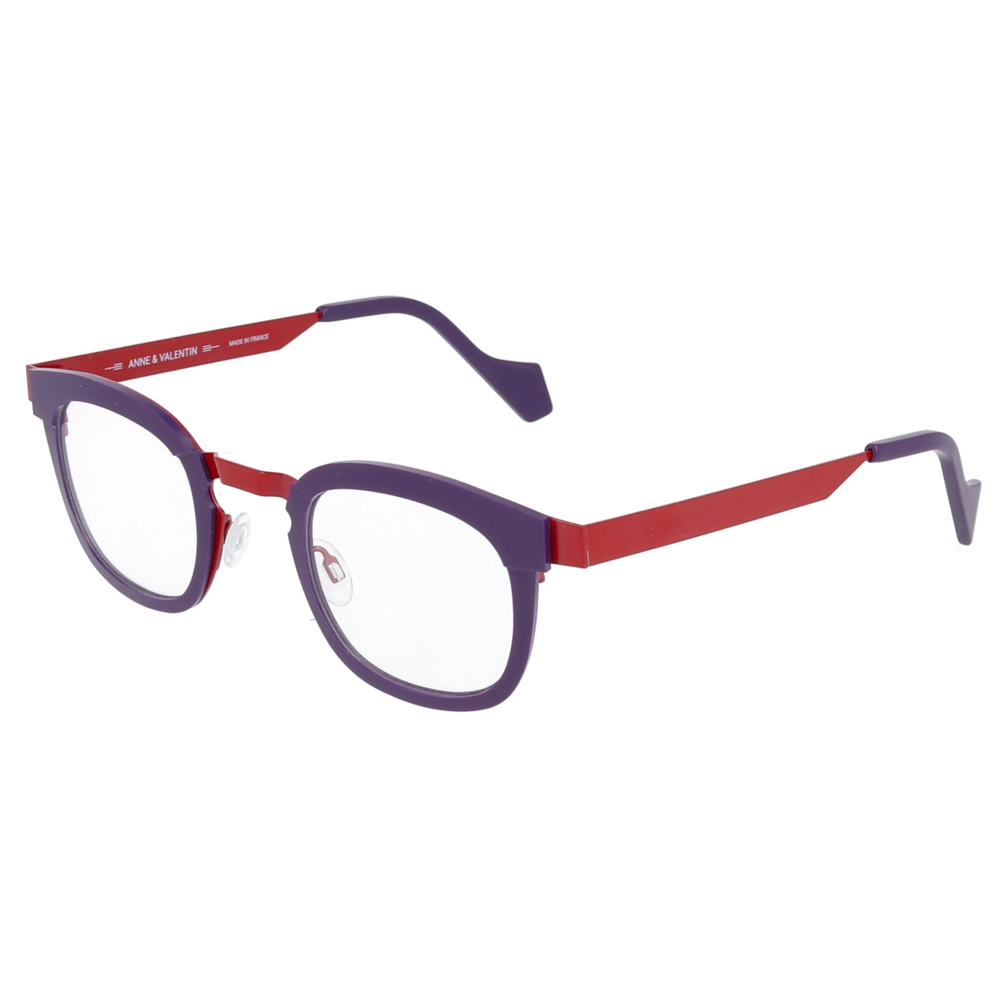 Anne & Valentin | Owen 23C occhiale da vista unisex metallo Blue Purple