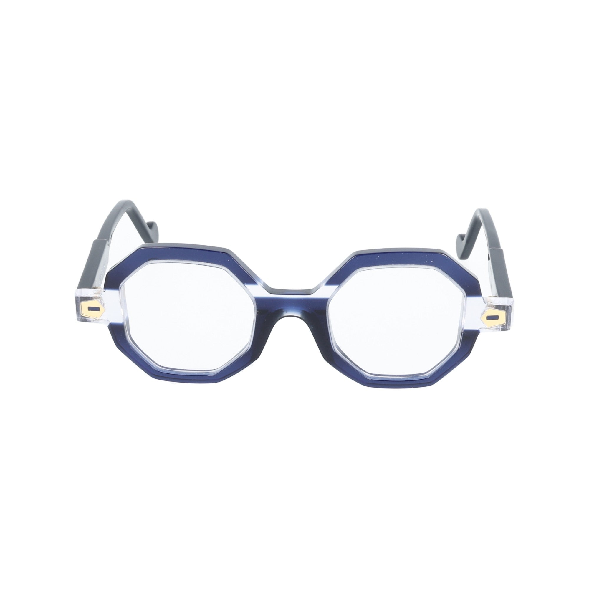 Anne et Valentin | Transpose 21C02 occhiale da vista unisex Blu e Trasparente