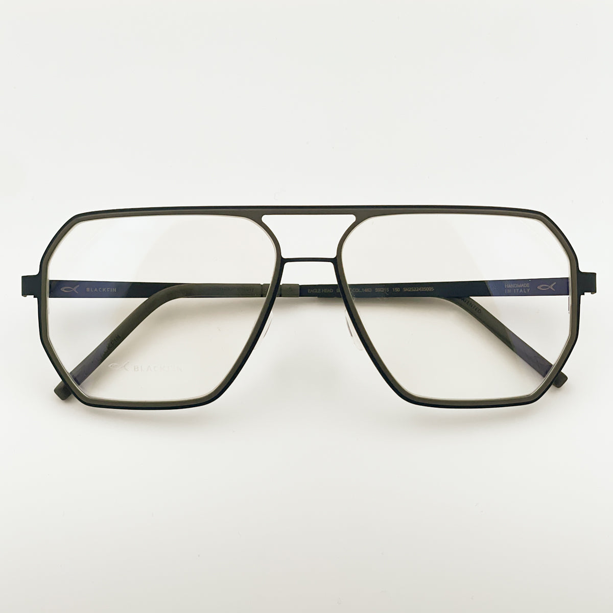 Blackfin Eagle Head occhiali da vista da uomo titanio ultraleggero