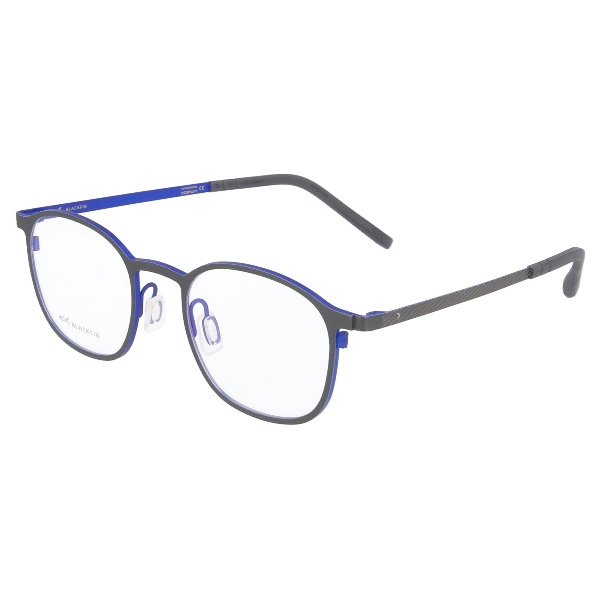 Blackfin | Newport BP853 occhiale da vista uomo titanio Antracite