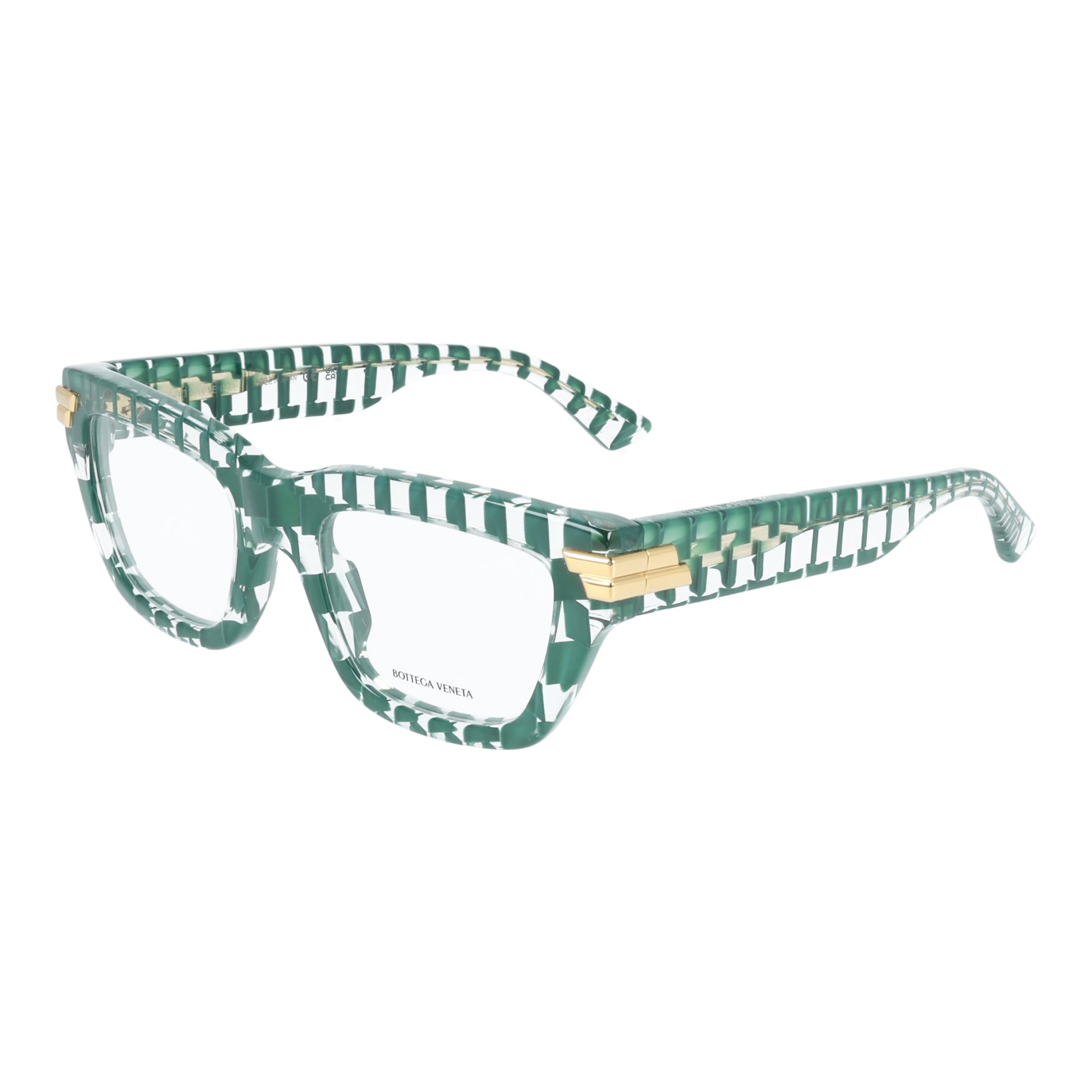 Bottega Veneta | BV1190O Bianco & Verde Occhiali da vista