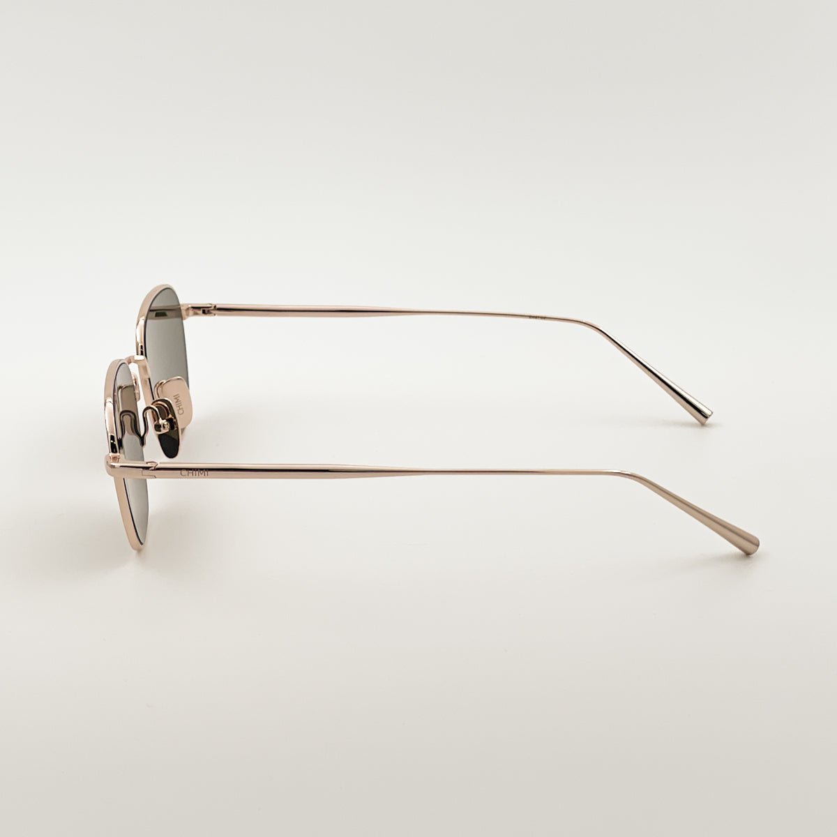 CHIMI Polygon Soft Gold / Green occhiali da sole uomo