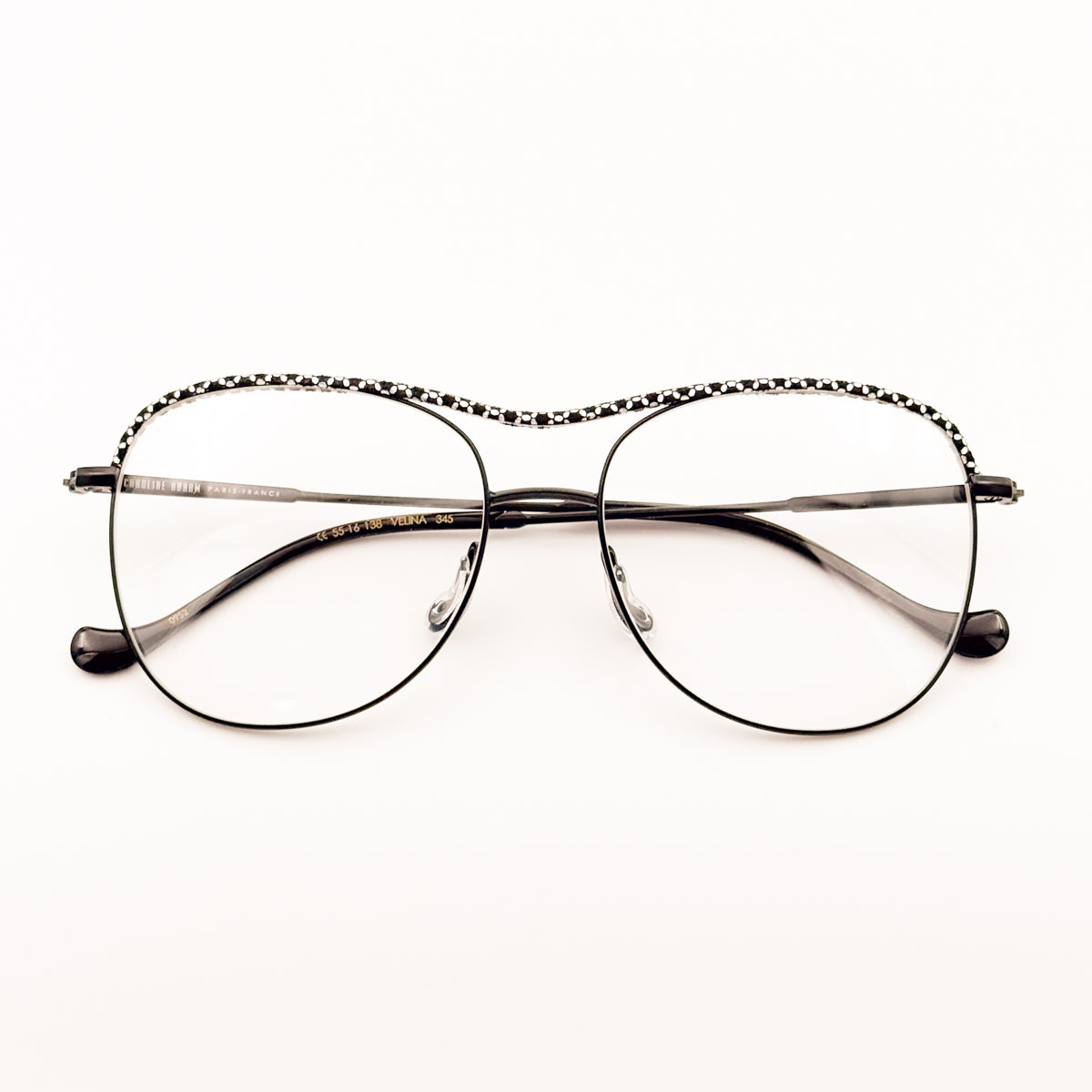Caroline Abram | Veline - Nero occhiali da vista