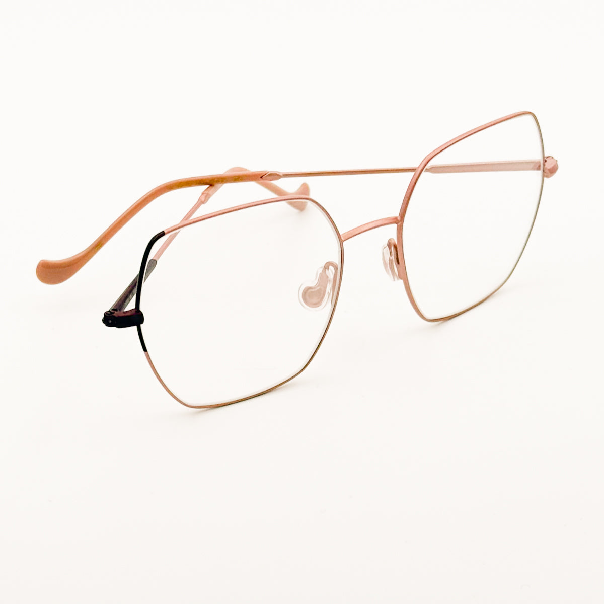 Caroline Abram | Viola - Oro rosa occhiali da vista da donna