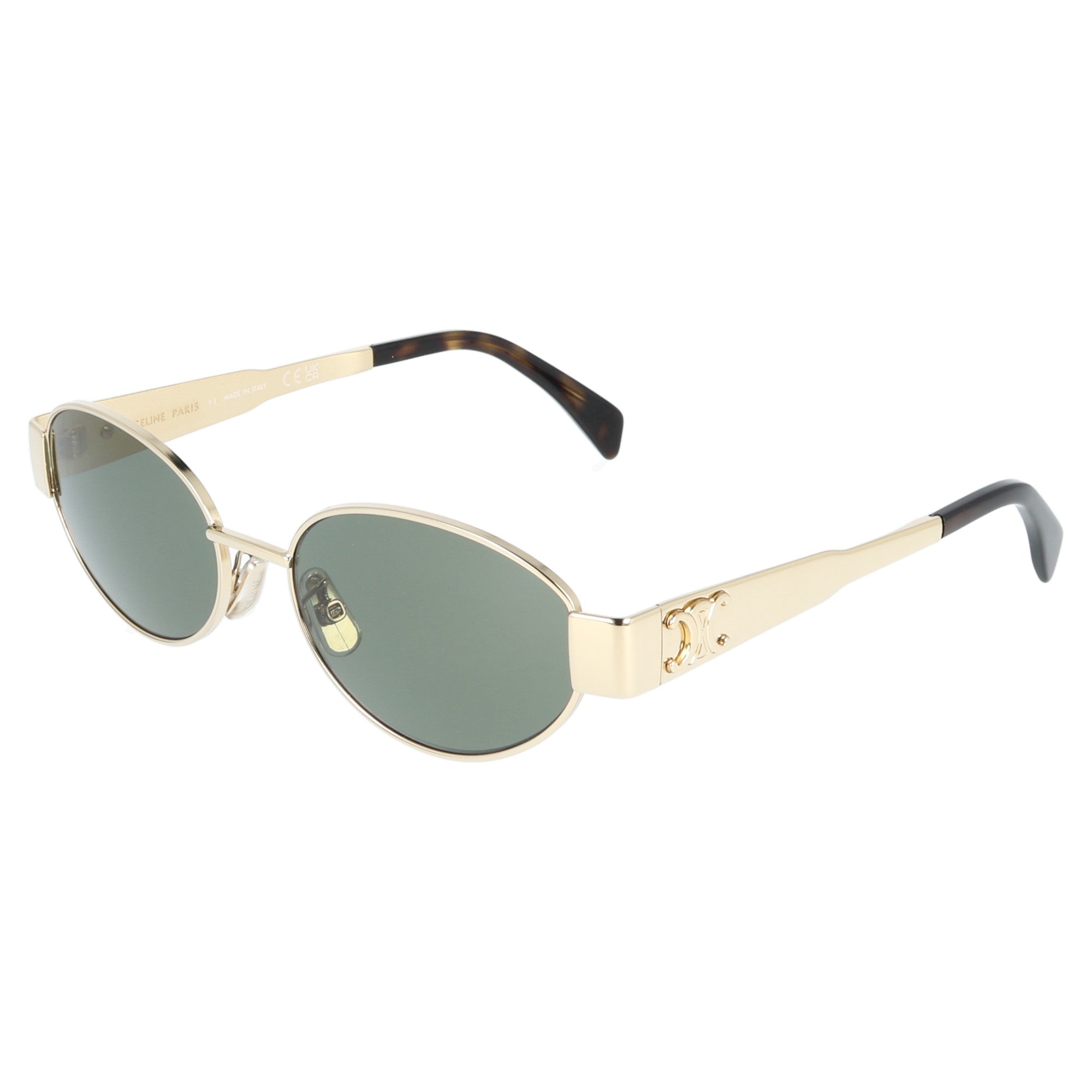 Celine | CL40235U - Oro lente marrone / Oro & Lente verde / Argento & Lente grigia
