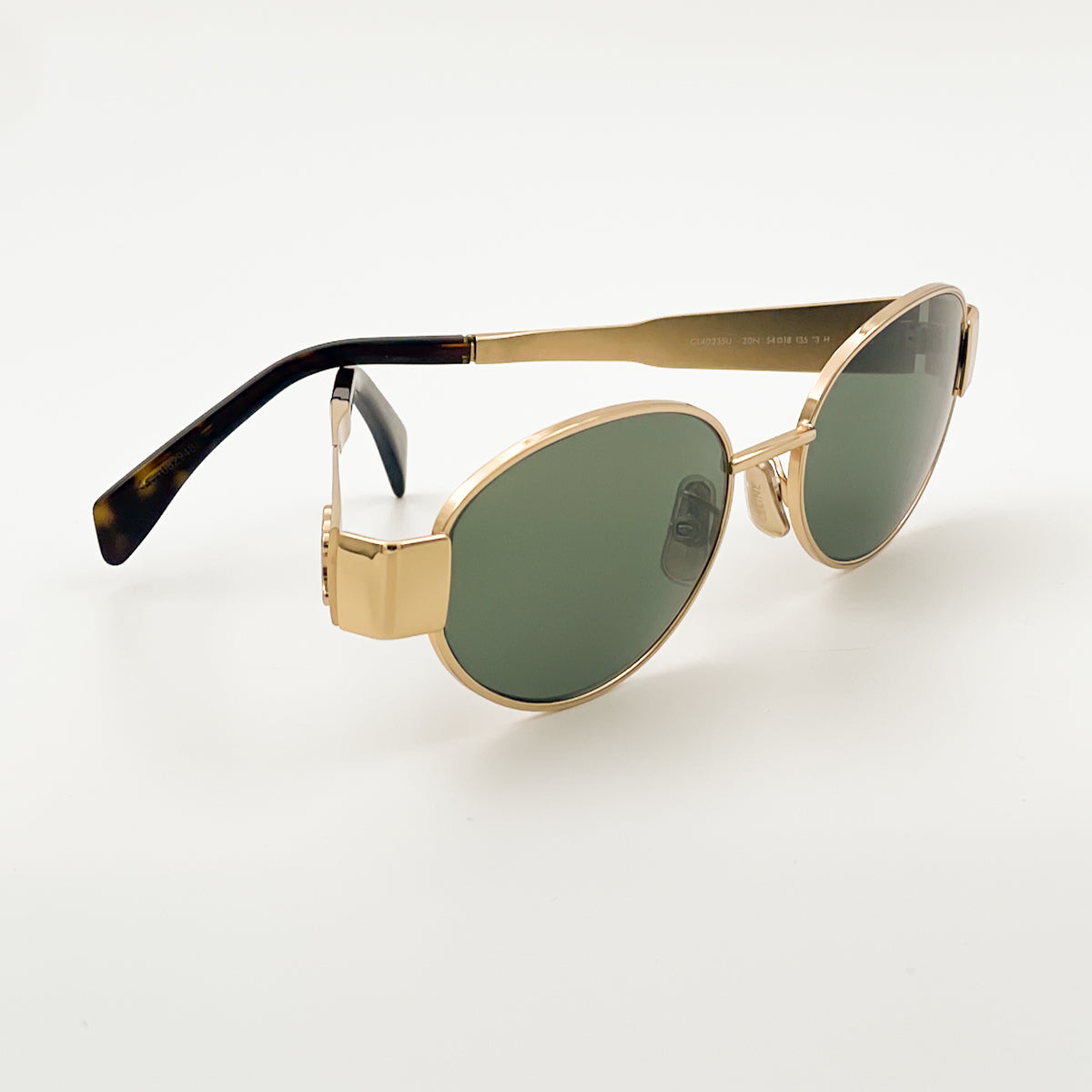 Celine CL40235U occhiali da sole da donna oro lucido