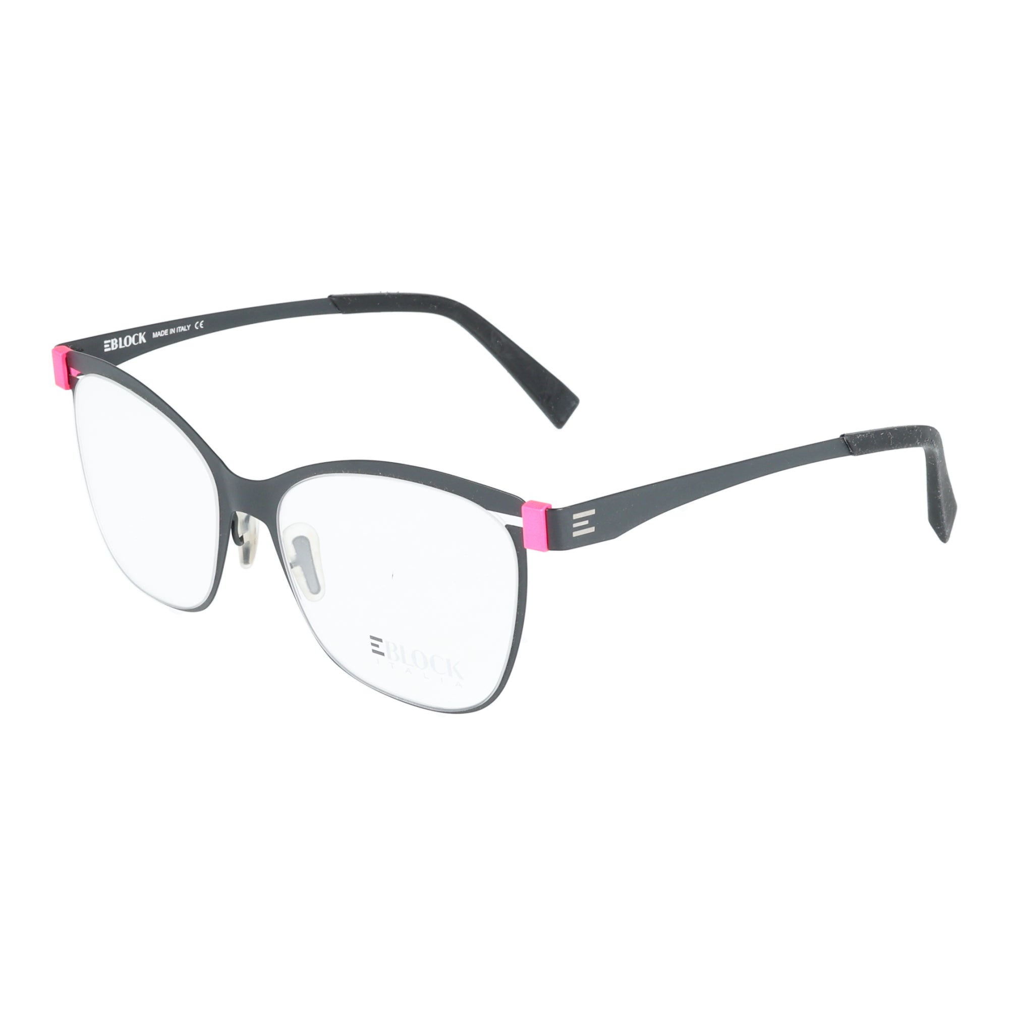 Eblock | E-B 11 C38 occhiali da vista Metallo color nero e rosa