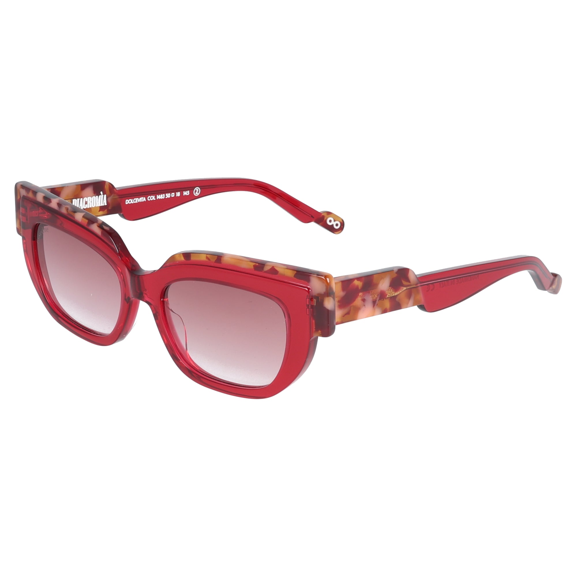 Essedue | Dolcevita occhiali da sole donna Rosso