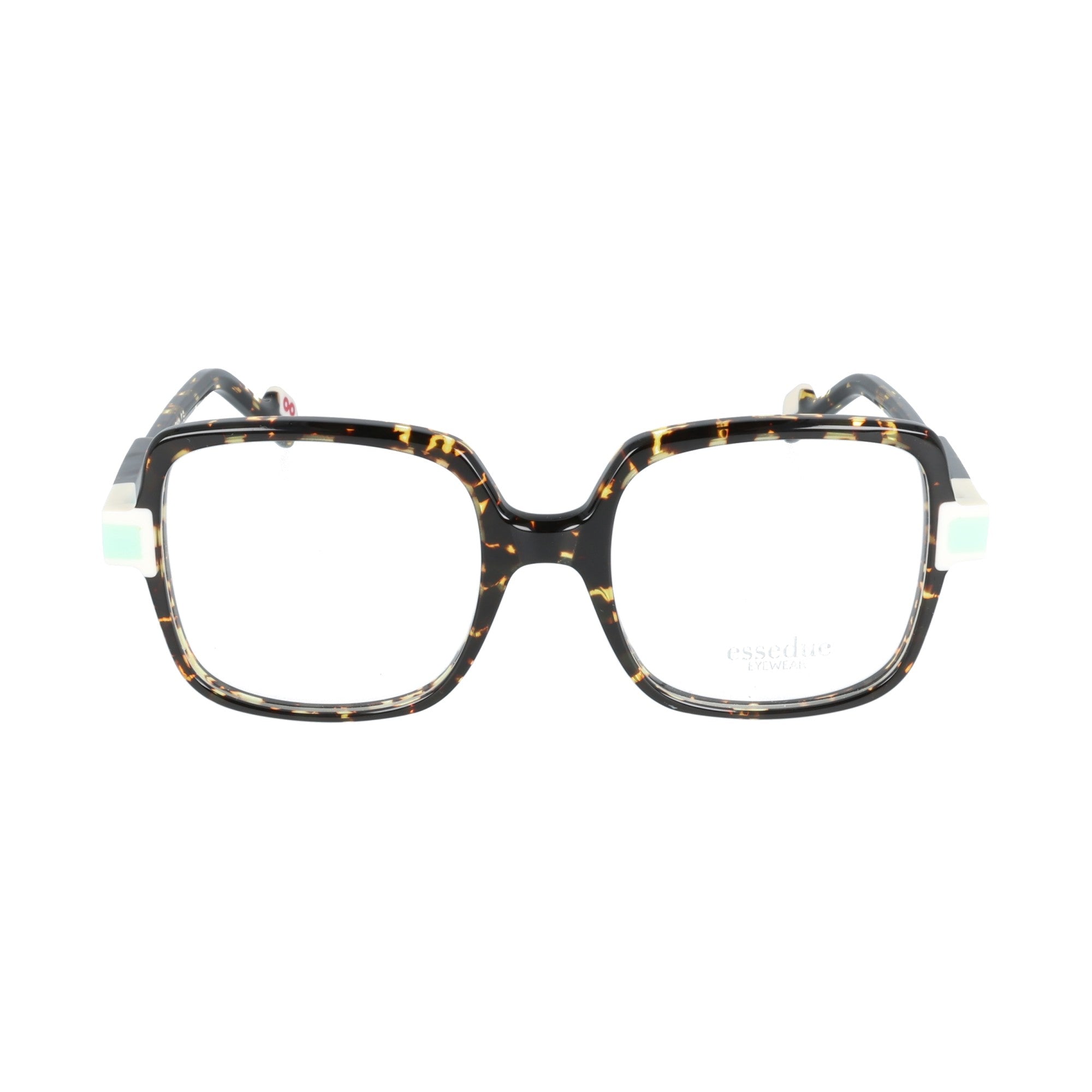 Essedue | Floride occhiali da vista acetato squadrato donna tartarugato
