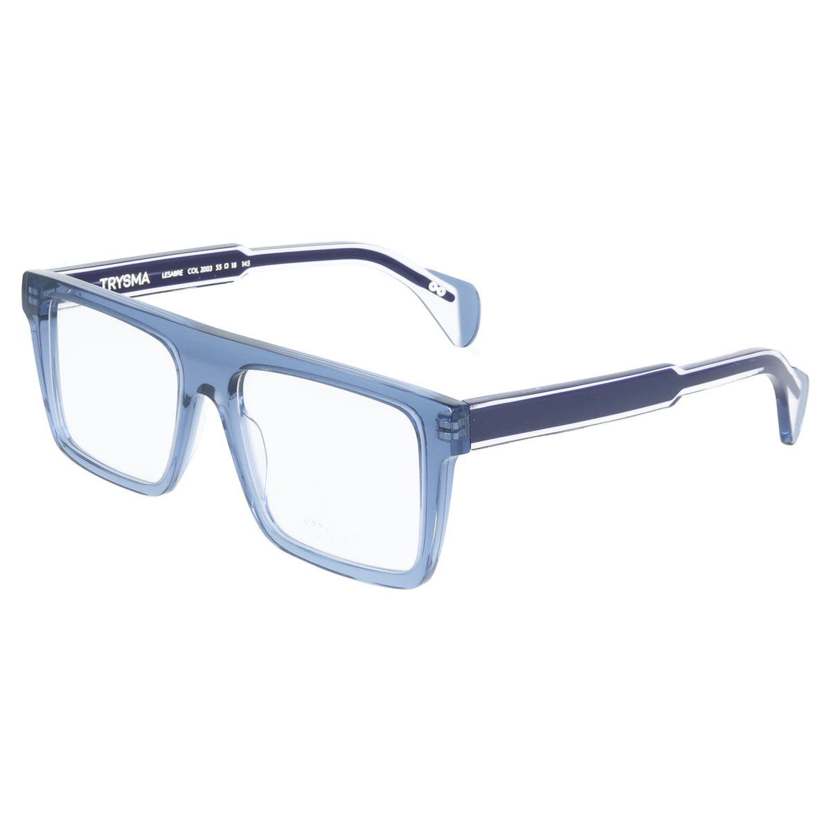 Essedue | Lesabre Blu occhiali vista uomo rettangolari