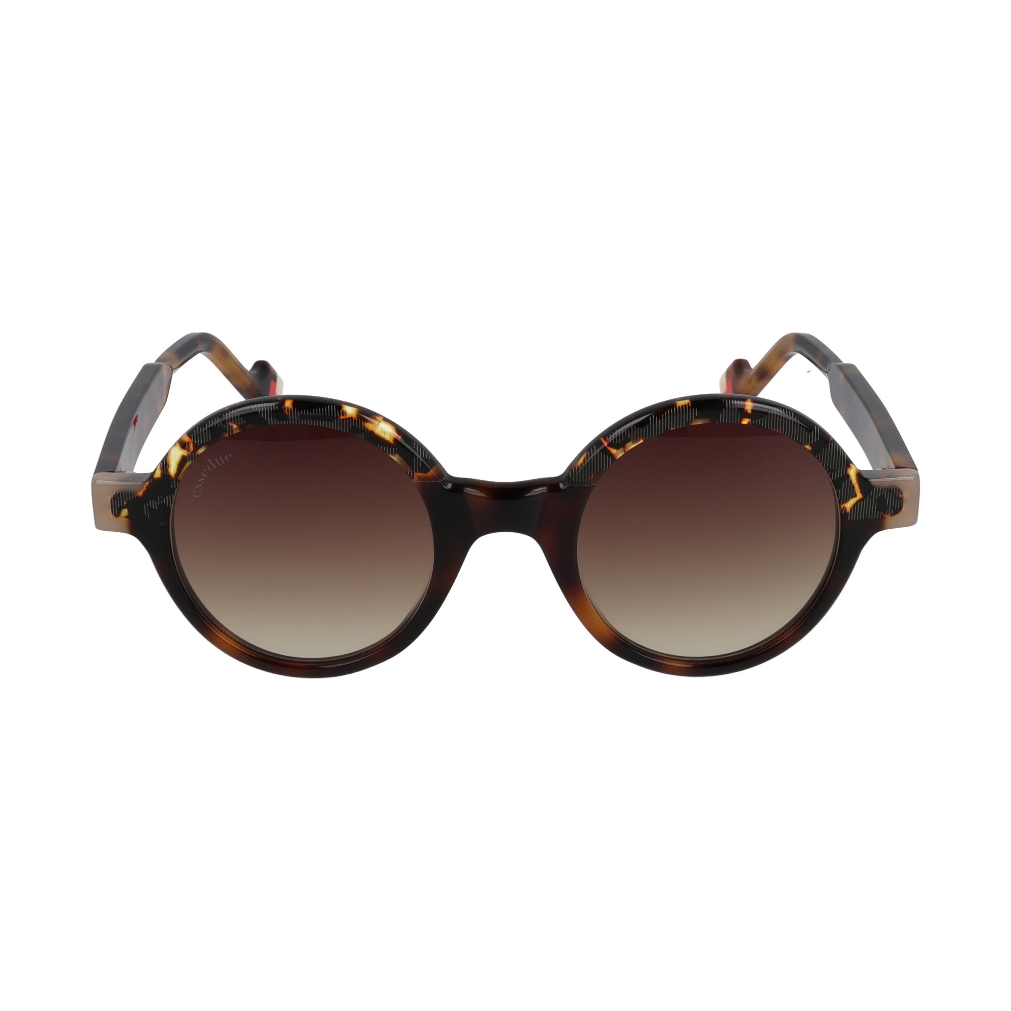 Essedue | Robin - Nero / Grigio / Havana / Rosa occhiali da sole unisex rotondo