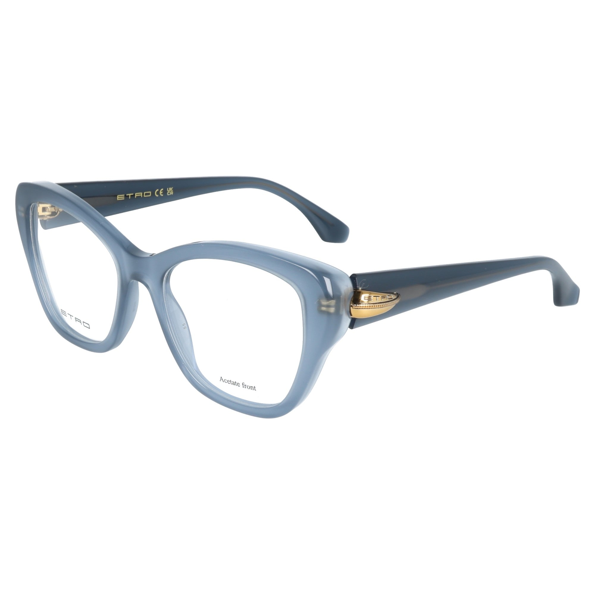 Etro | 0136 occhiale da vista donna acetato cateye Celeste