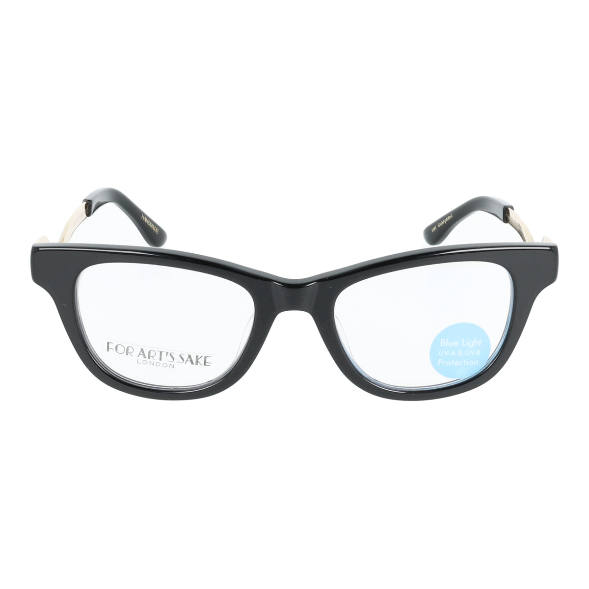 For Art's Sake | Poppy XF034GD occhiali vista Nero & Oro