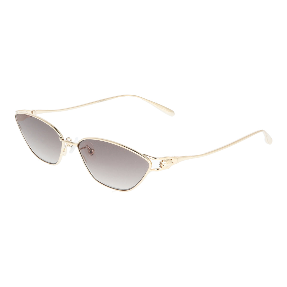 For Art's Sake | Tulip II SF063BL Oro bianco lenti grigie occhiali sole