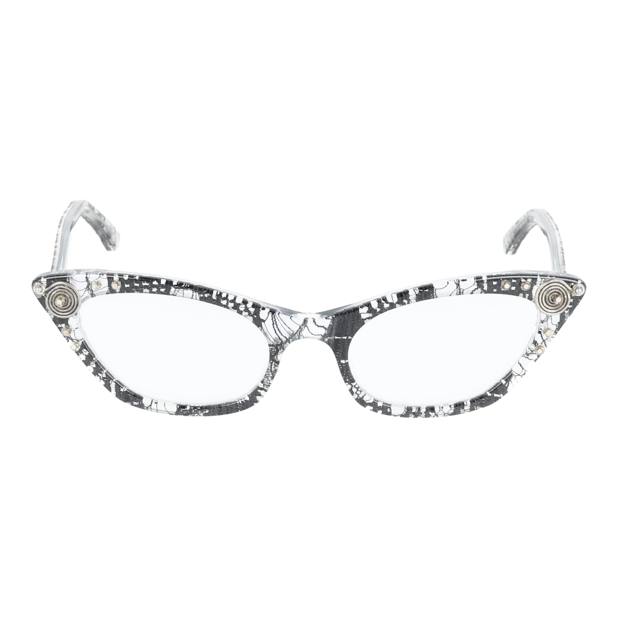 Francis Klein | Baby occhiali da vista cateye Bianco & Nero