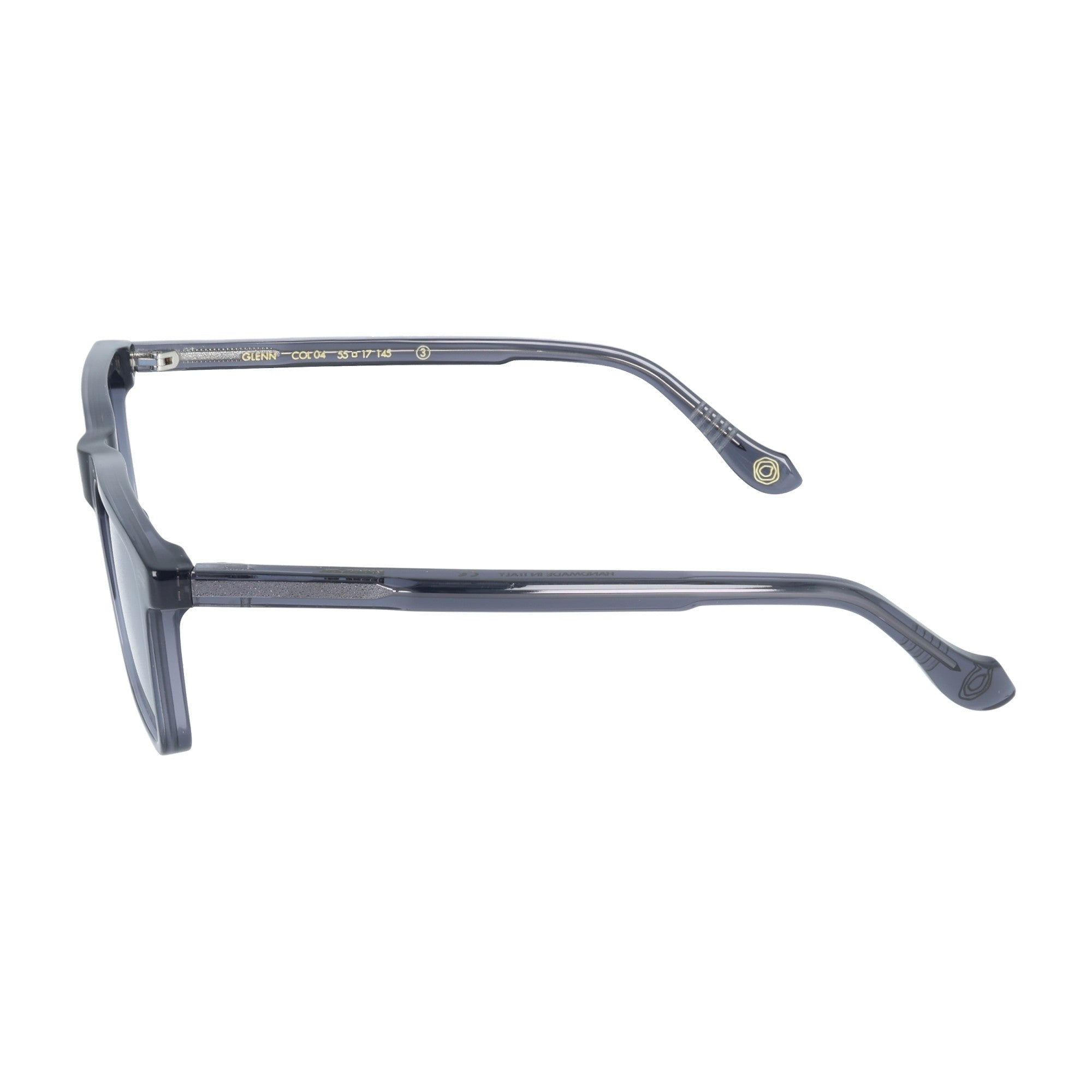 Glenn di Kyme occhiale da sole da uomo colore grigio rettangolare