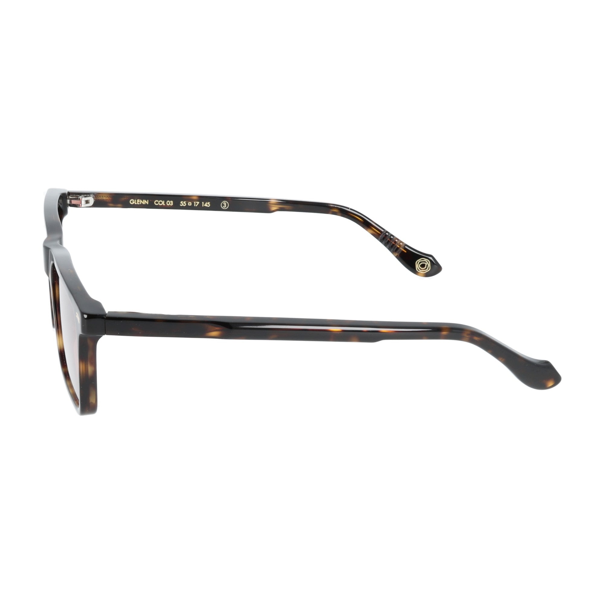 Glenn di Kyme occhiale da sole da uomo colore havana rettangolare