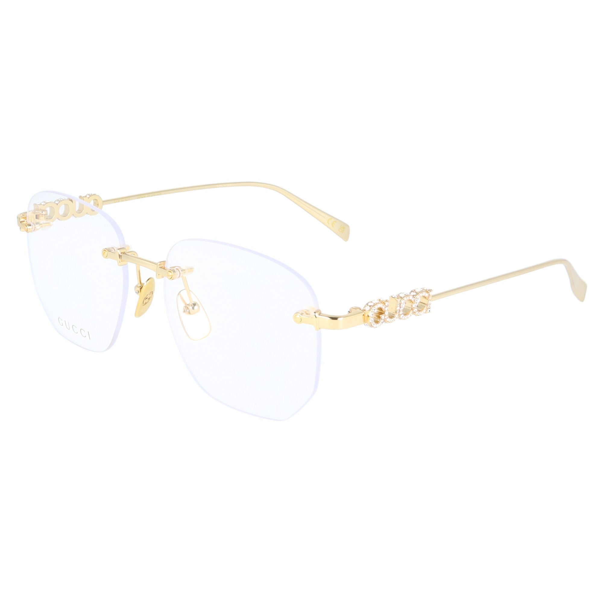 Gucci | GG1806O occhiale da vista rimless Gold