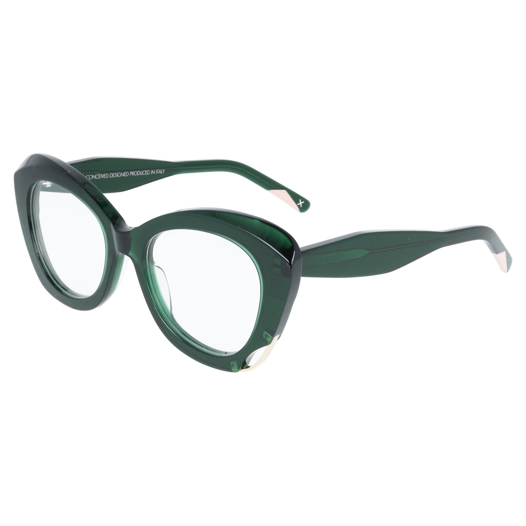 Jplus | Esme - Nero / Verde / Rosso / Marrone chiaro / Tartarugato chiaro / Blu occhiali da vista donna