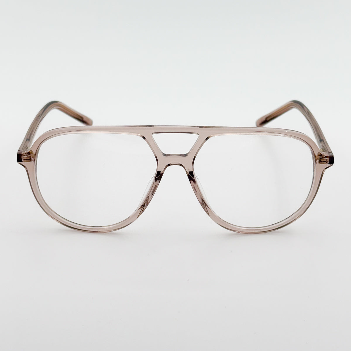 Kaleos | Lomax - Rosa trasparente occhiali da vista unisex