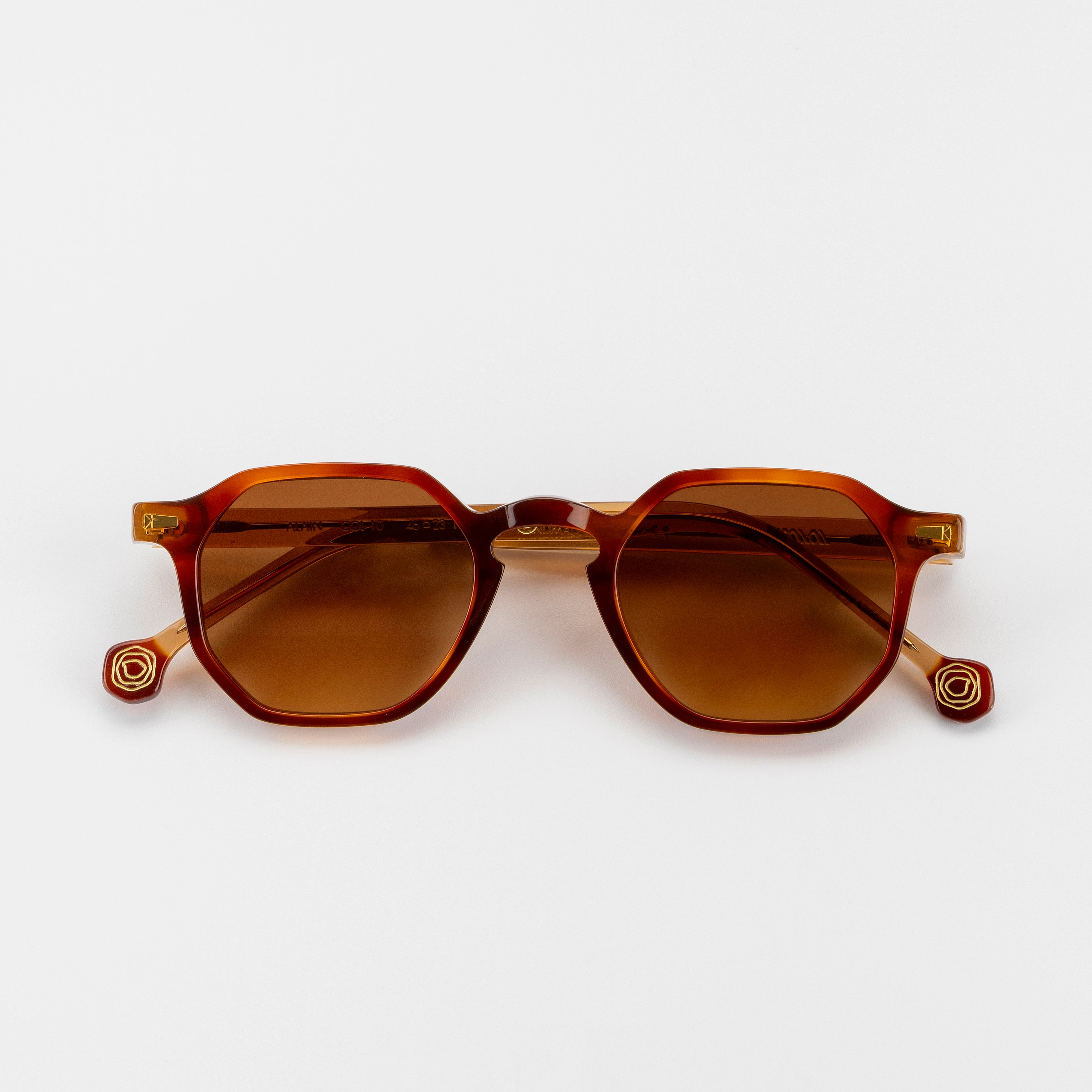 Kyme | Alain – Havana chiaro occhiali da sole unisex