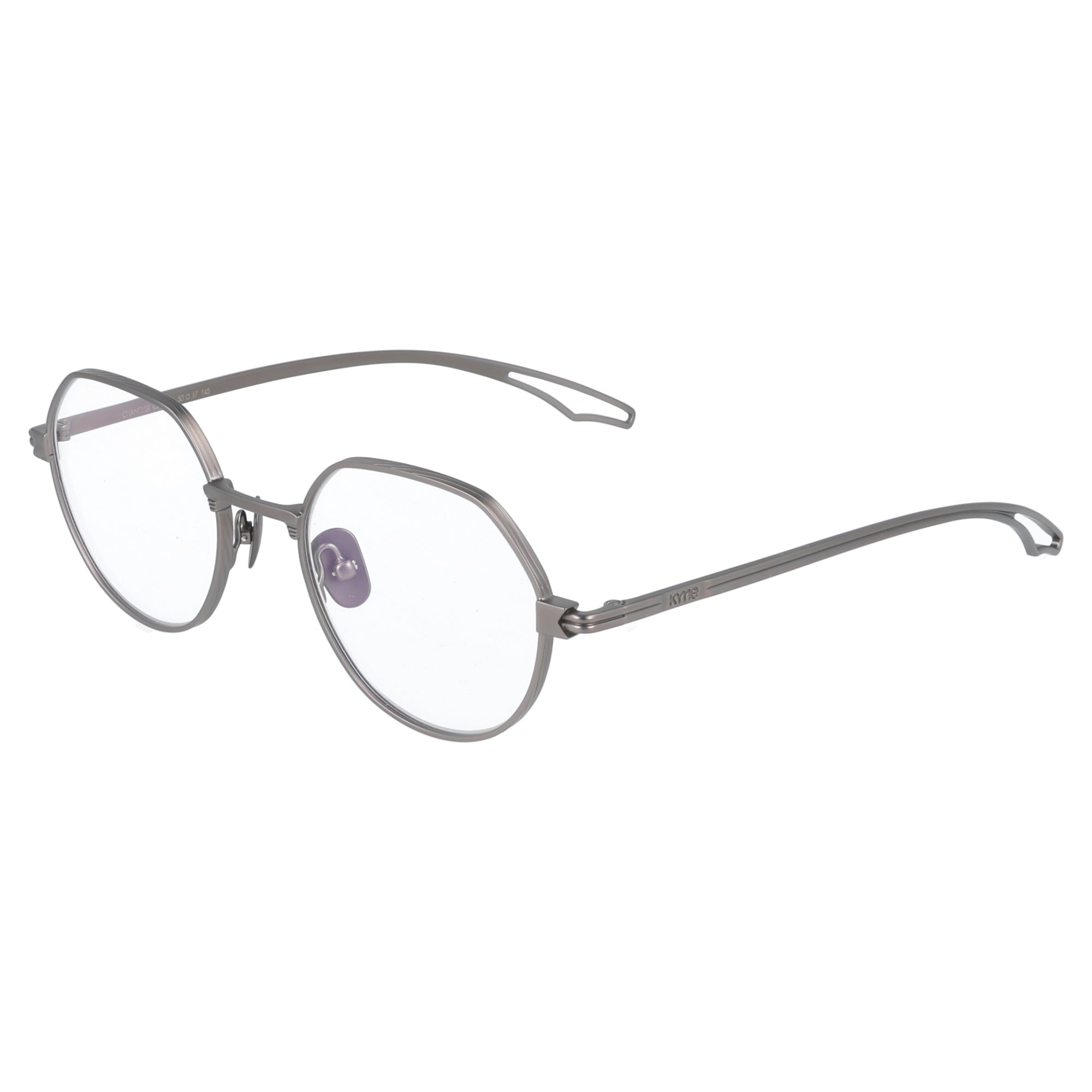 Kyme | Chandler occhiali da vista unisex in Metallo grigio