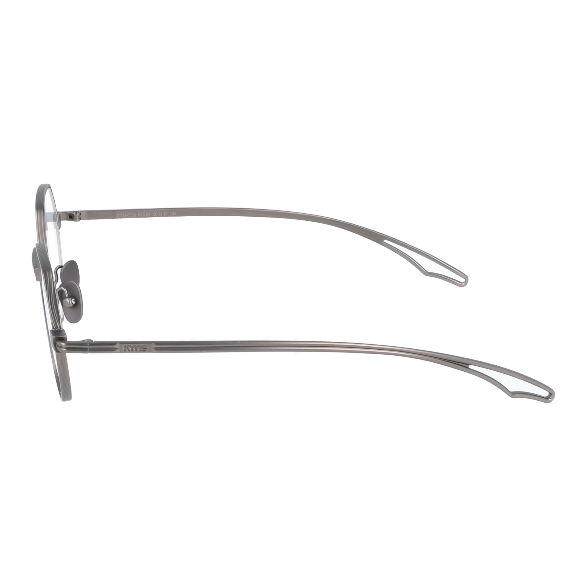 Kyme | Chandler occhiali da vista unisex in Metallo grigio