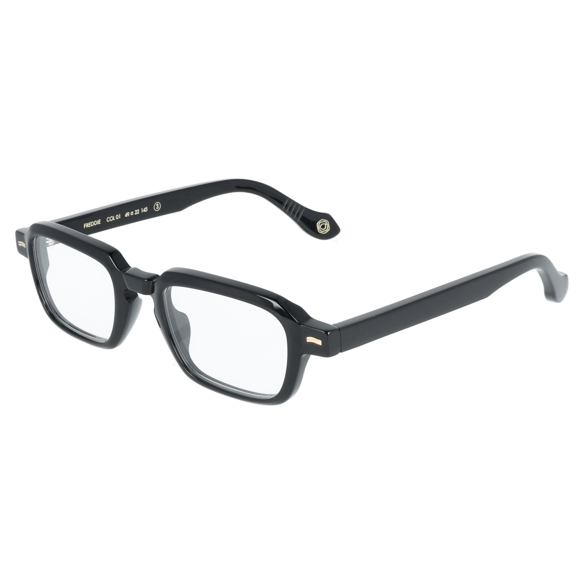 Kyme | Freddie occhiali da vista uomo Nero vintage