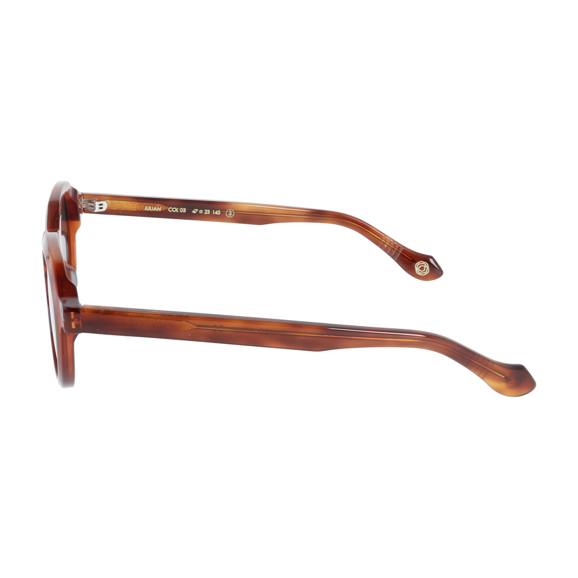 Kyme | Julian occhiali da sole da uomo havana chiaro pantos