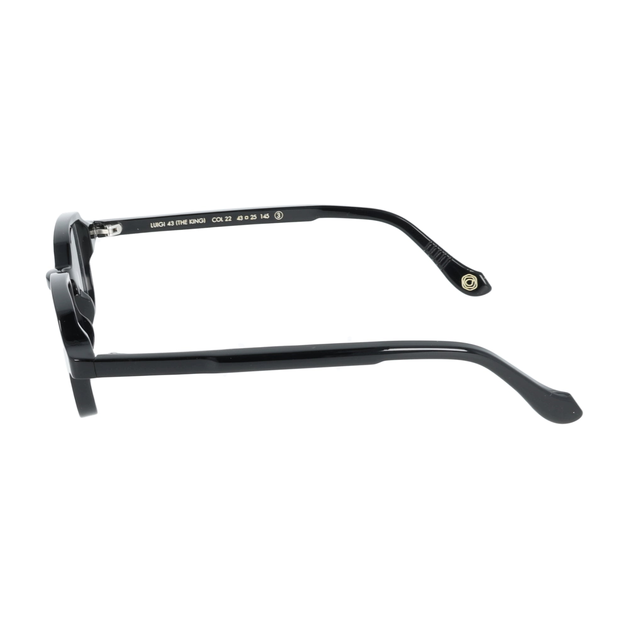 Kyme | Luigi43 The king occhiali da vista unisex Nero squadrato