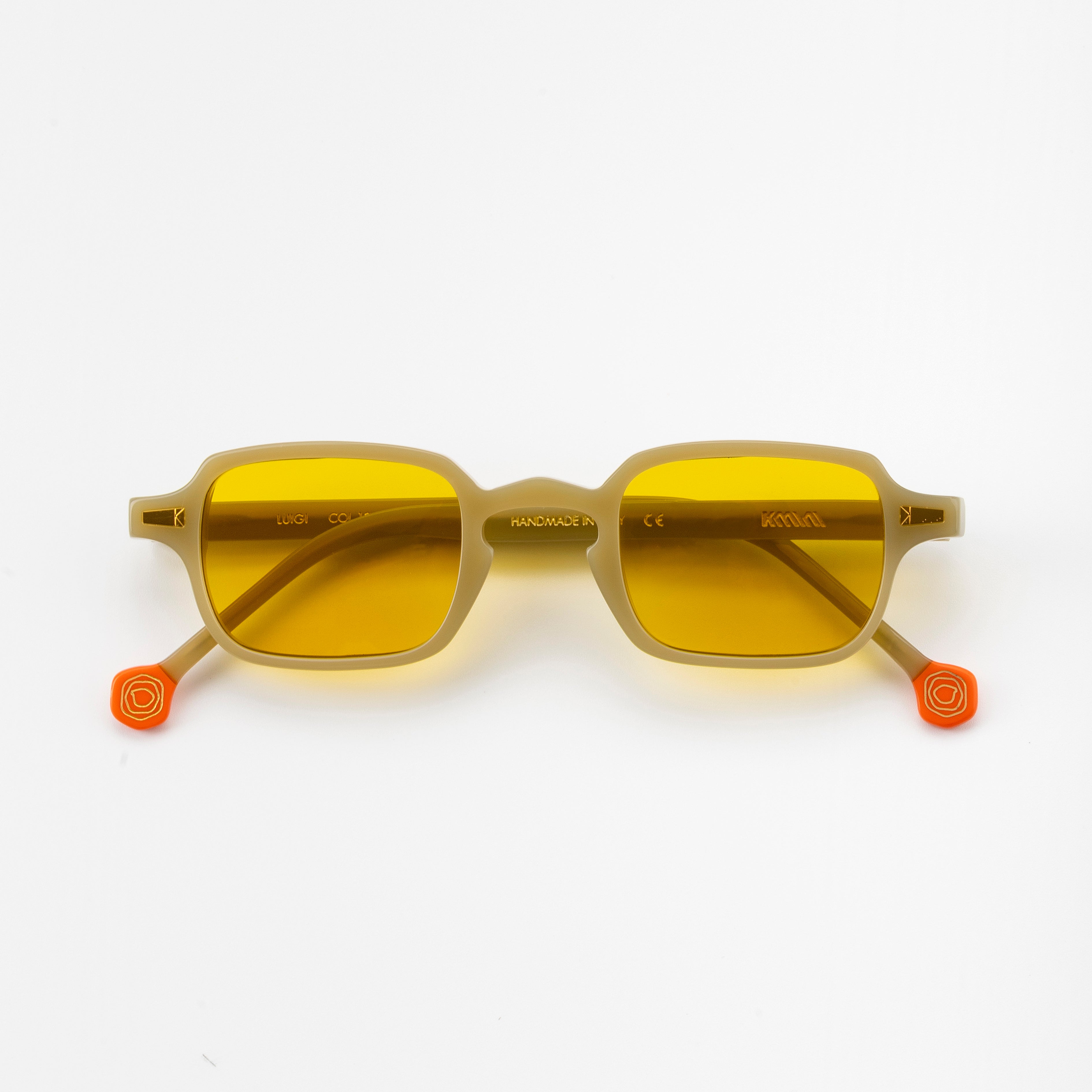 Kyme | Luigi – Giallo / Verde occhiali da sole