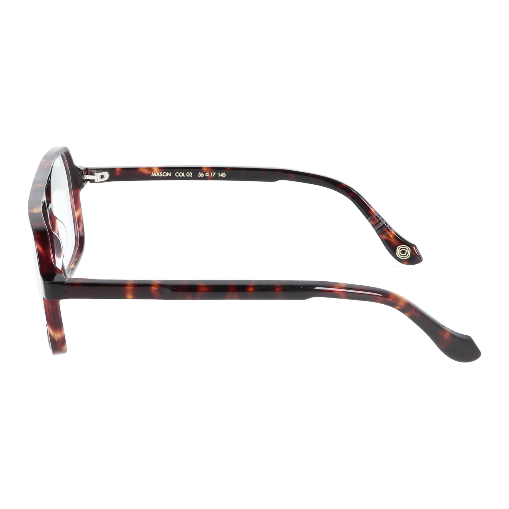 Kyme | Mason occhiali da vista unisex doppio ponte maculato caldo