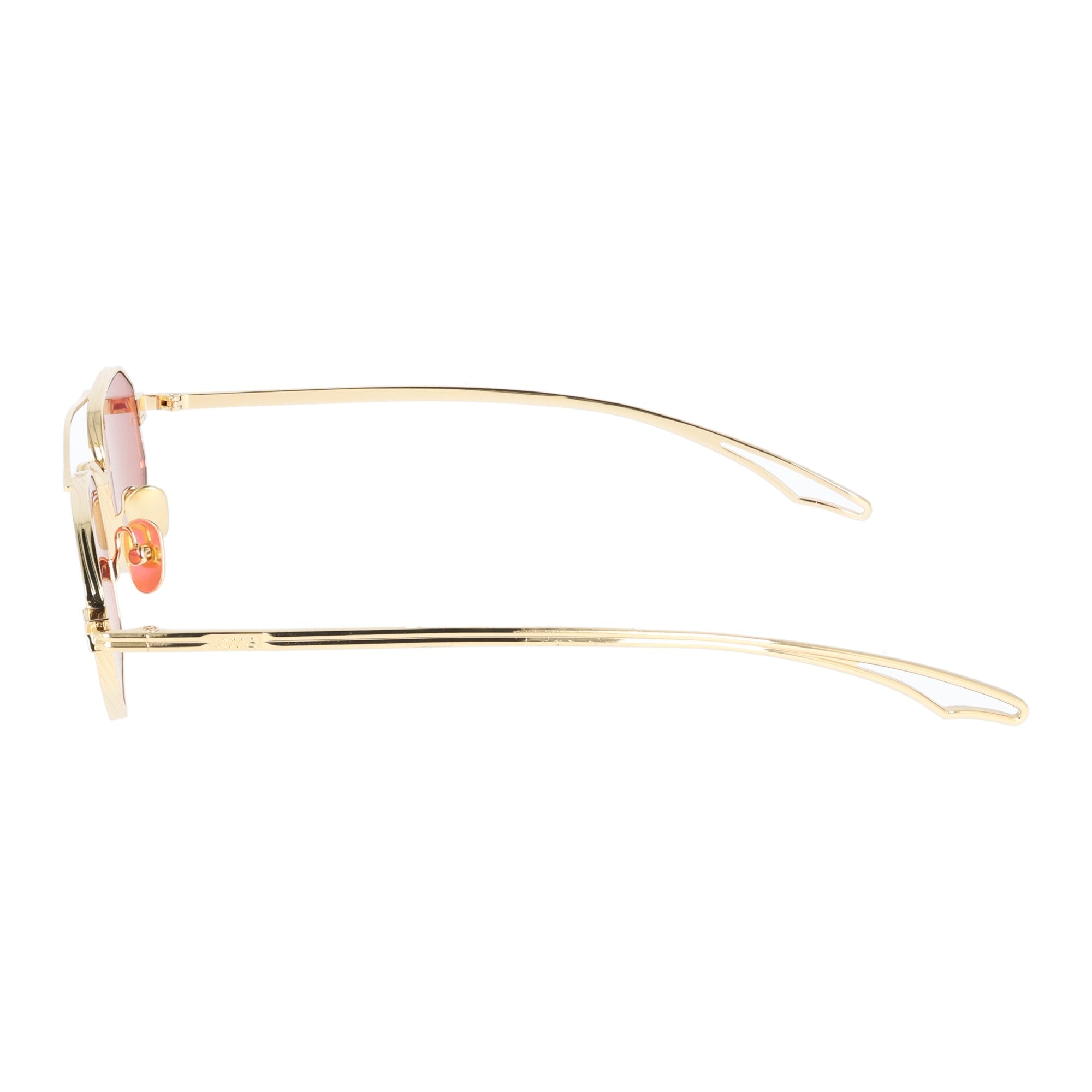 Kyme | Nate occhiale da sole unisex in metallo colore oro