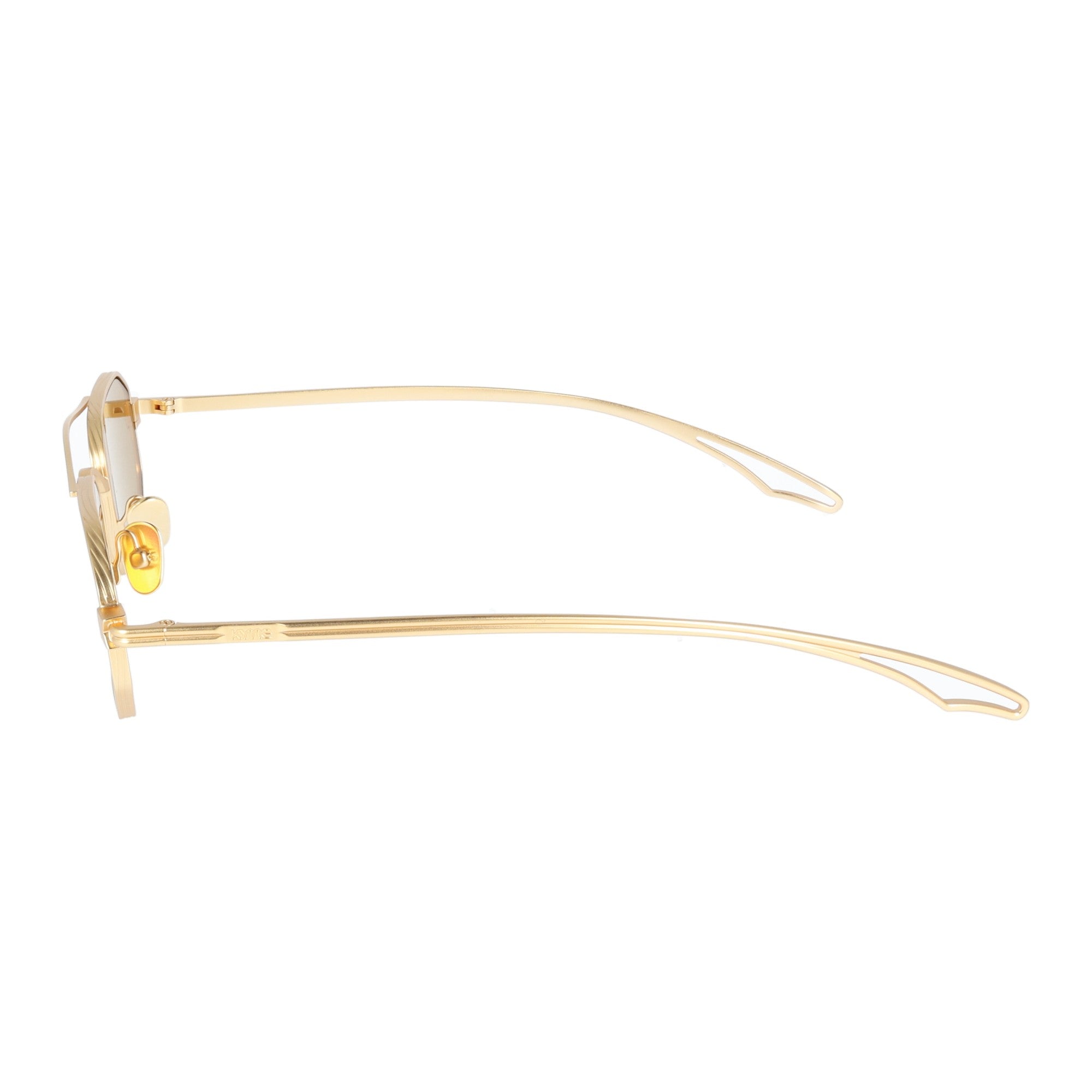 Kyme | Nate occhiale da sole unisex in metallo colore oro