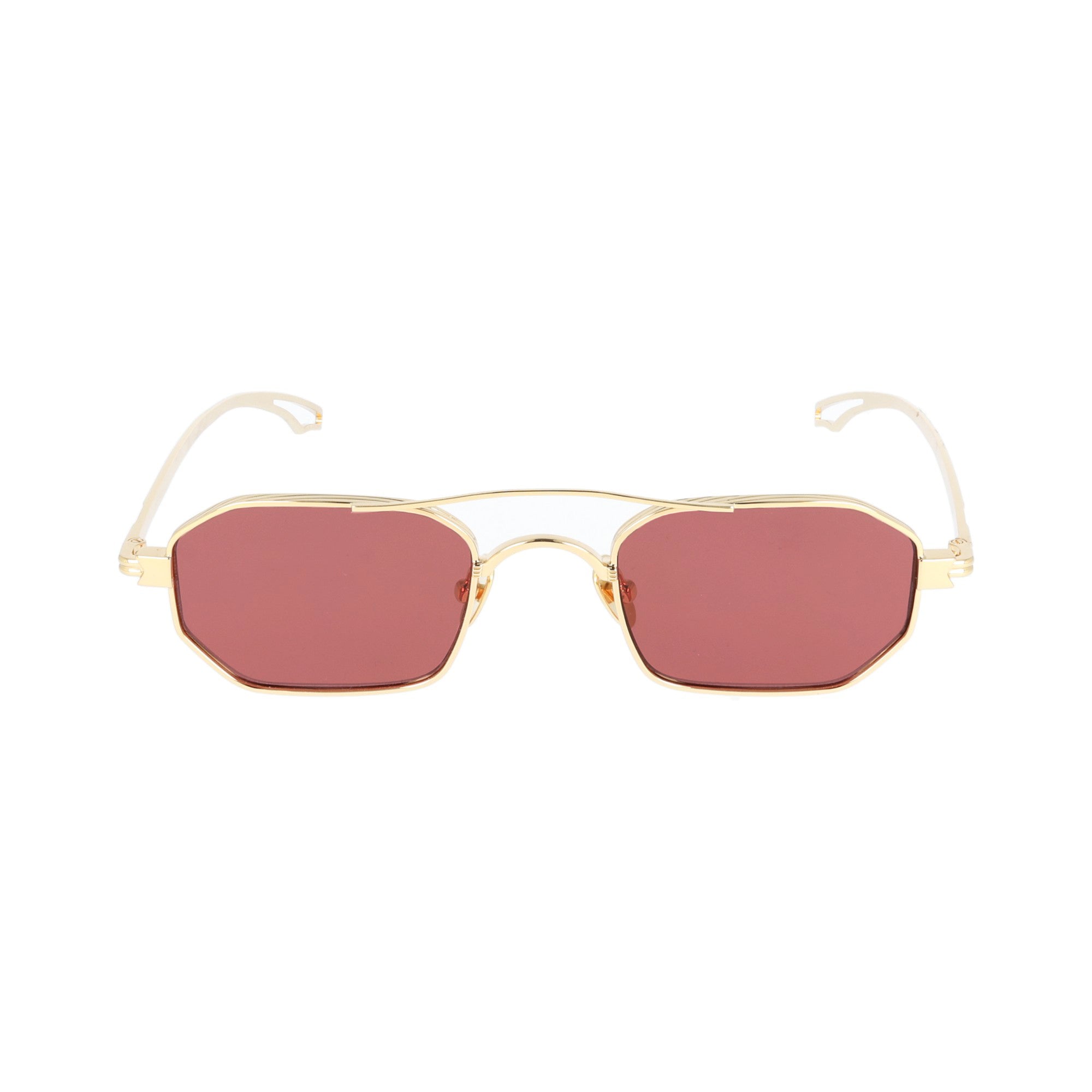 Kyme | Nate occhiale da sole unisex in metallo colore oro