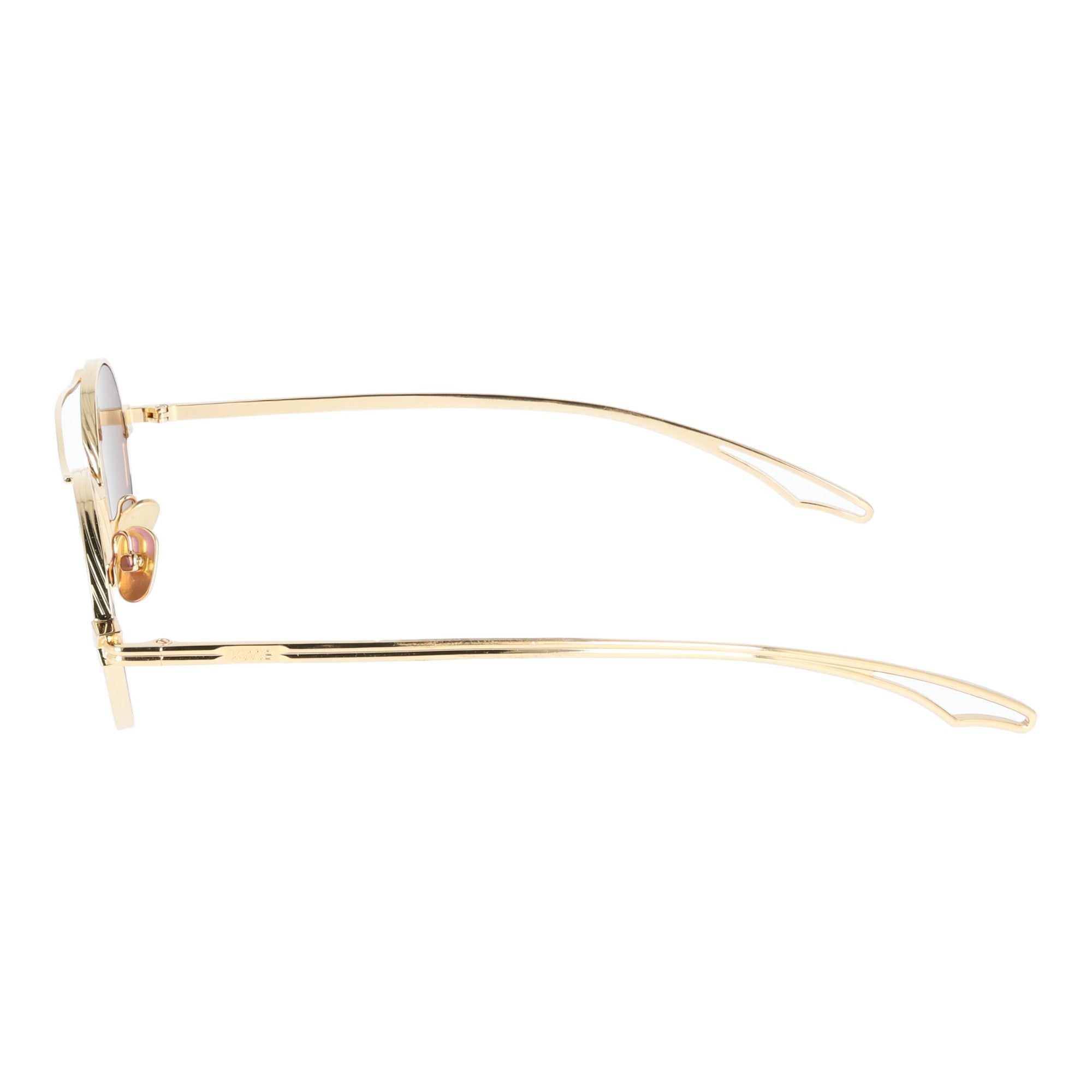 Kyme | River Oro occhiale da sole metallo ovale unisex