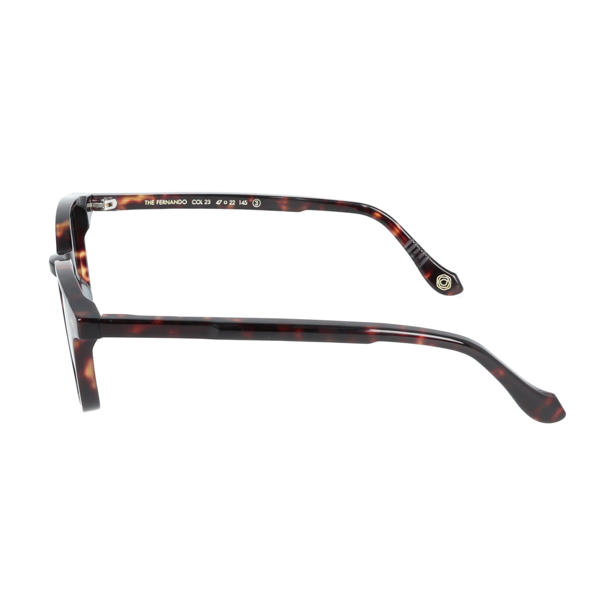 Kyme | The Fernando occhiali da sole unisex tartarugato caldo