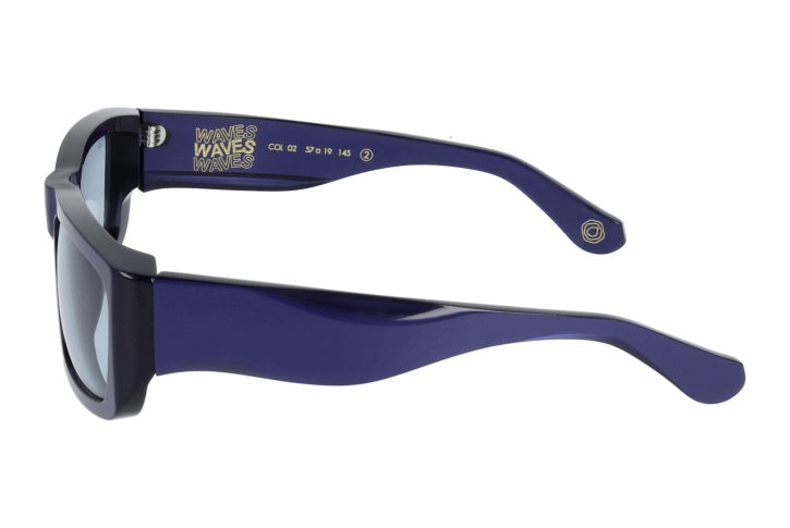 Kyme | Wave occhiali sole uomo donna blu