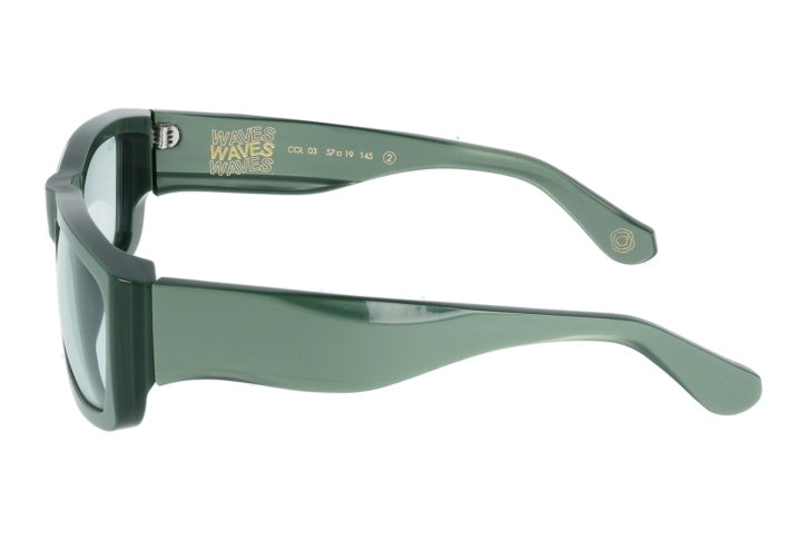 Kyme | Wave occhiali sole uomo donna verde