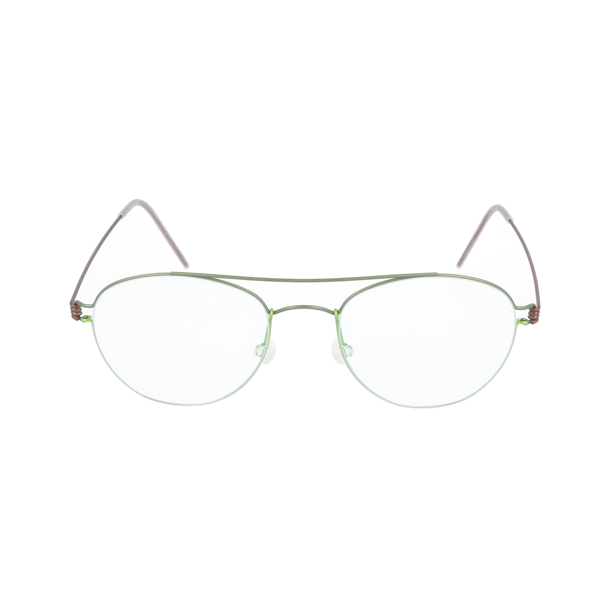 Lindberg | Christoffer col. 012 occhiale da vista titanio unisex Verde trasparente Bronzo