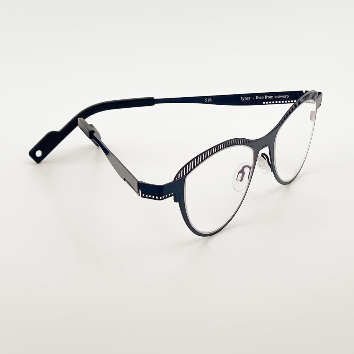 Lyner Theo occhiale da vista da donna nero cat eye