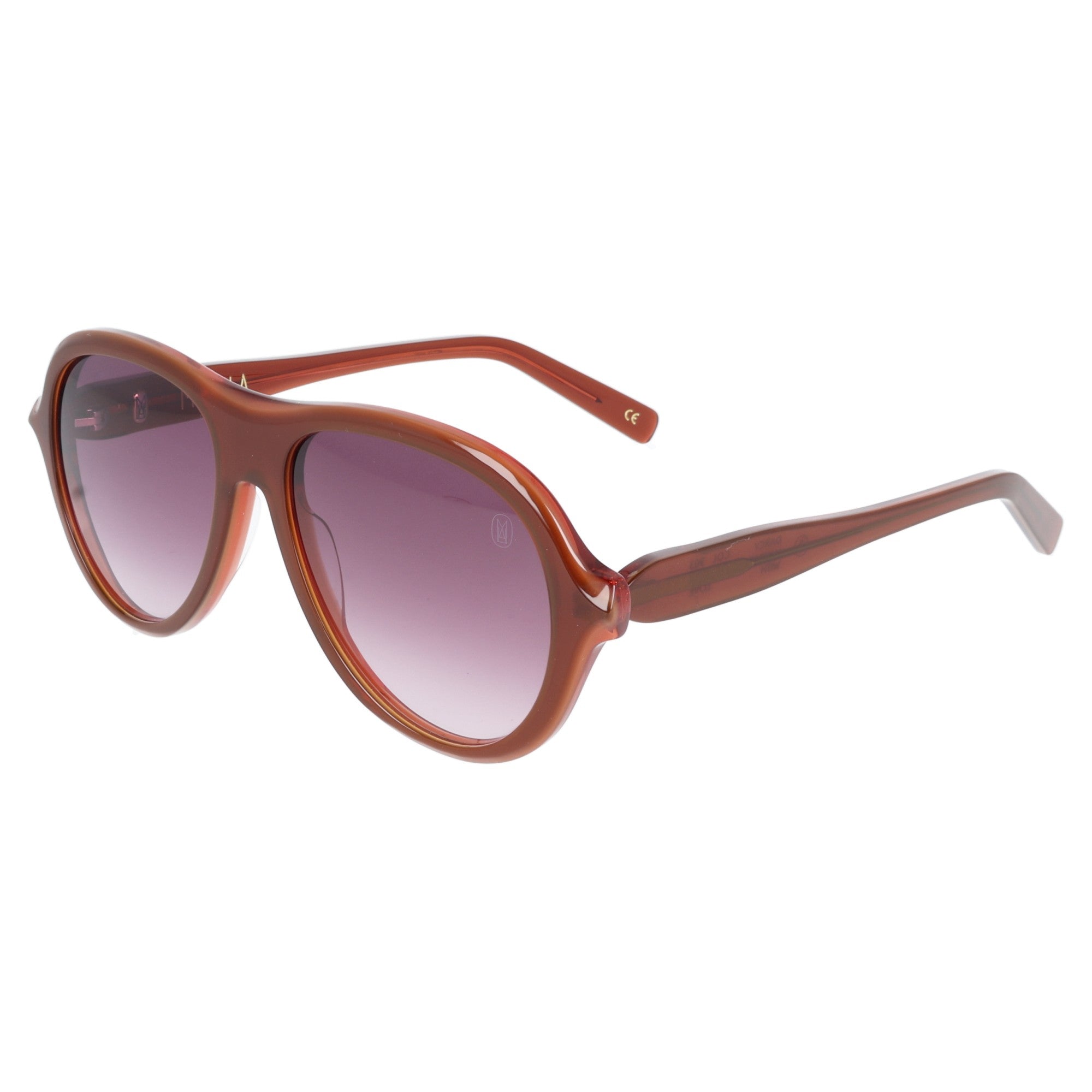 Mahila | Darcy occhiale da sole donna aviator Ambra