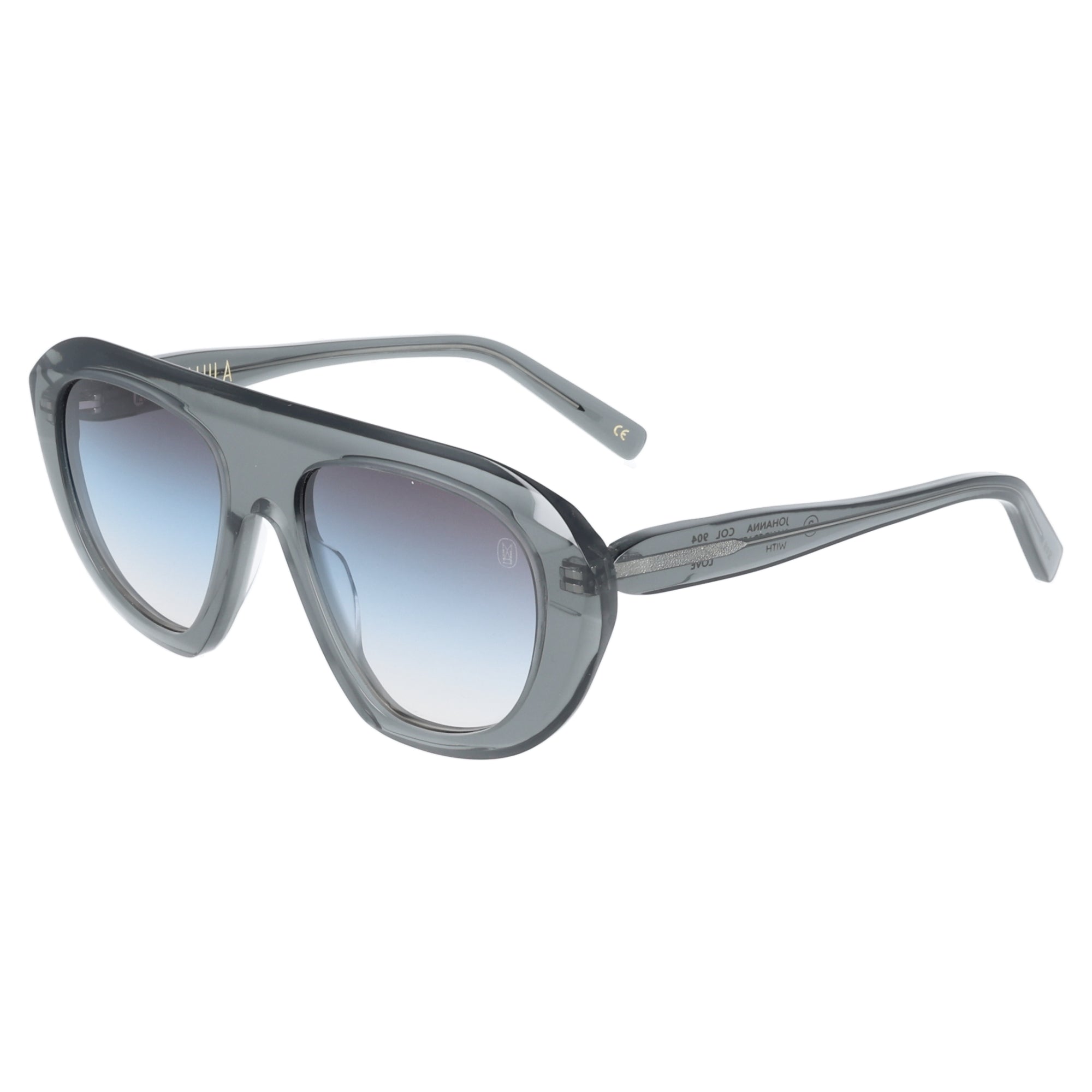Mahila | Johanna occhiali da donna maschera oversize grigio