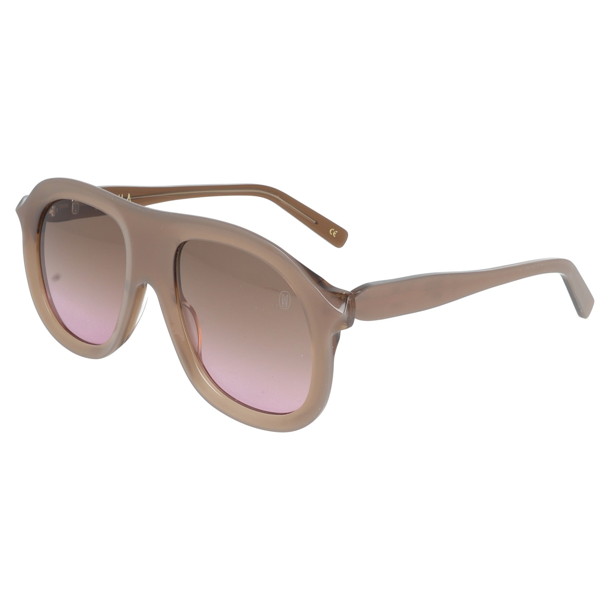 Mahila | Malika aviator occhiale da sole donna havana