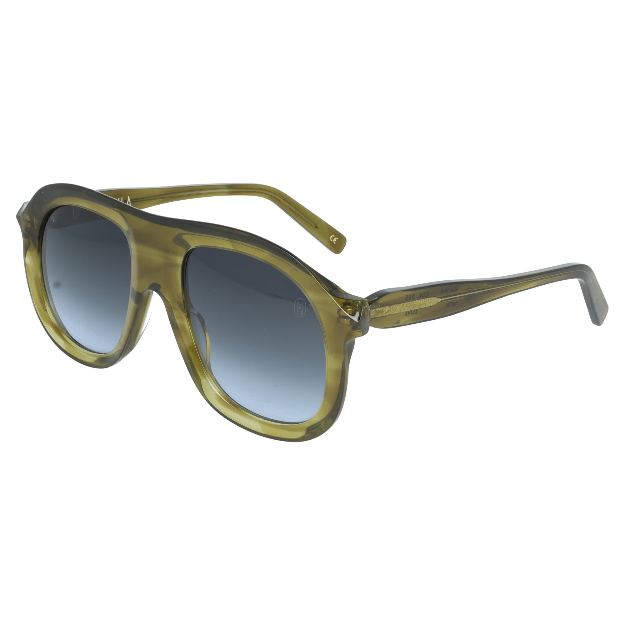 Mahila | Malika aviator occhiale da sole donna verde acqua
