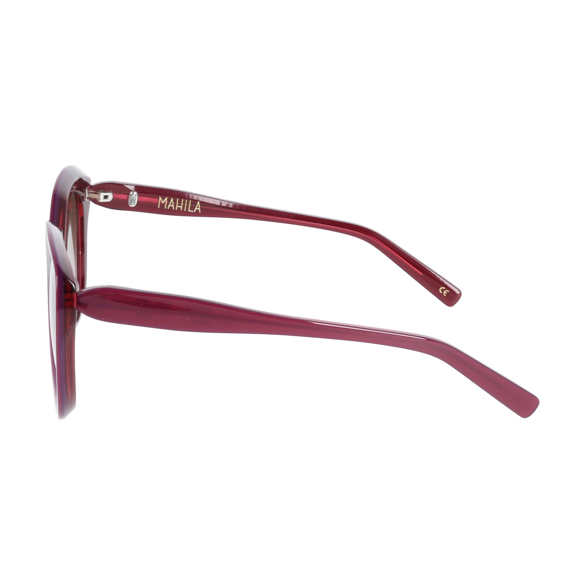 Mahila | Samira fucsia occhiale da sole da donna cateye