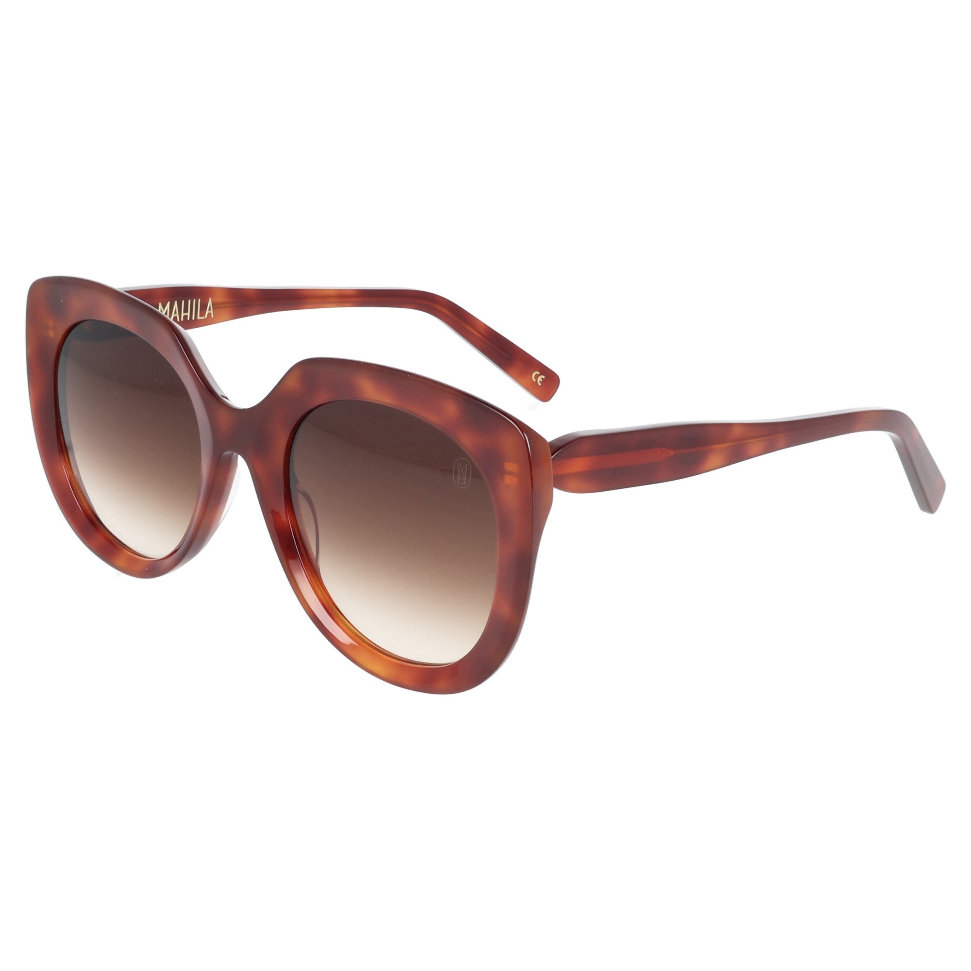 Mahila | Samira havana occhiale da sole da donna cateye