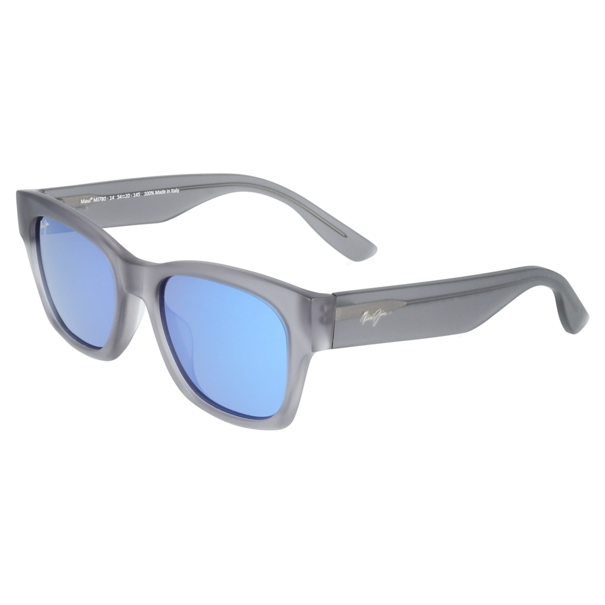 Maui Jim | MJ780 14 occhiali da sole uomo Grigio e lenti azzurre